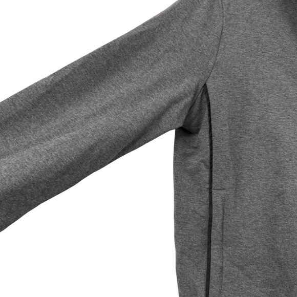 Authentic Prada Gray Felpa Stretch Full Zip Sweatshirt Hoodie Womens Large NEW - Picture 2 of 9